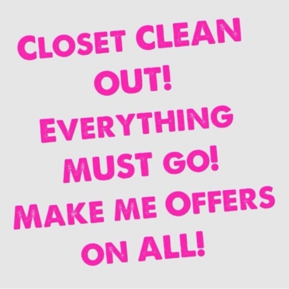 Please Help Me Clean My Closet Out